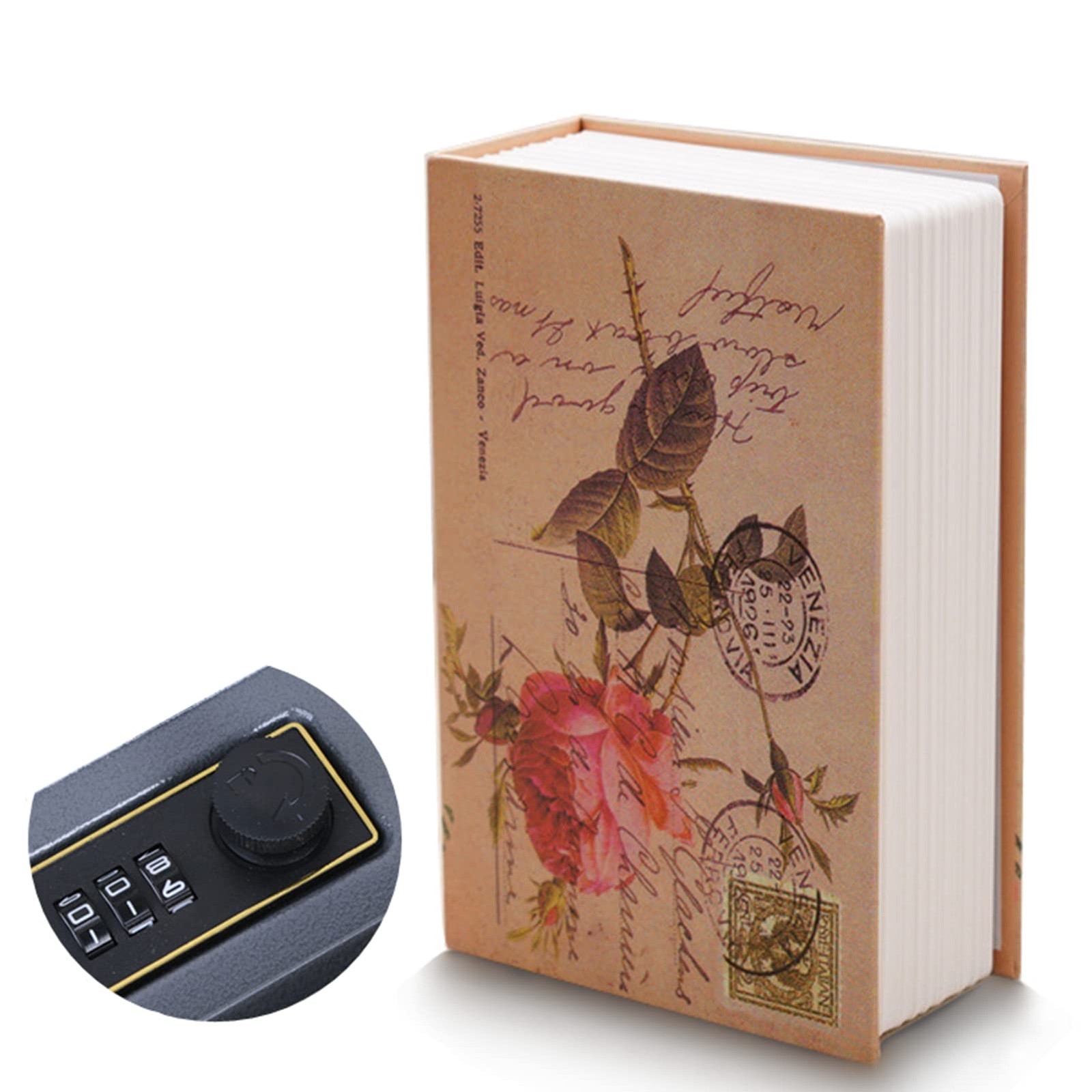 Book with Combination Lock -Home Dictionary Diversion Lock , Stash , Secret C...