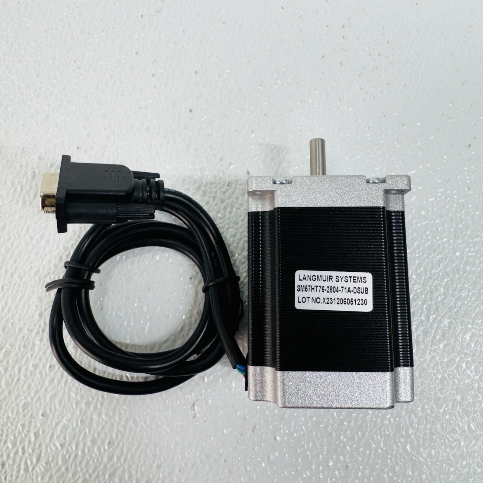 Langmuir Systems Stepper Motor - X-Axis - SM57HT6-2804-71A-DSUB