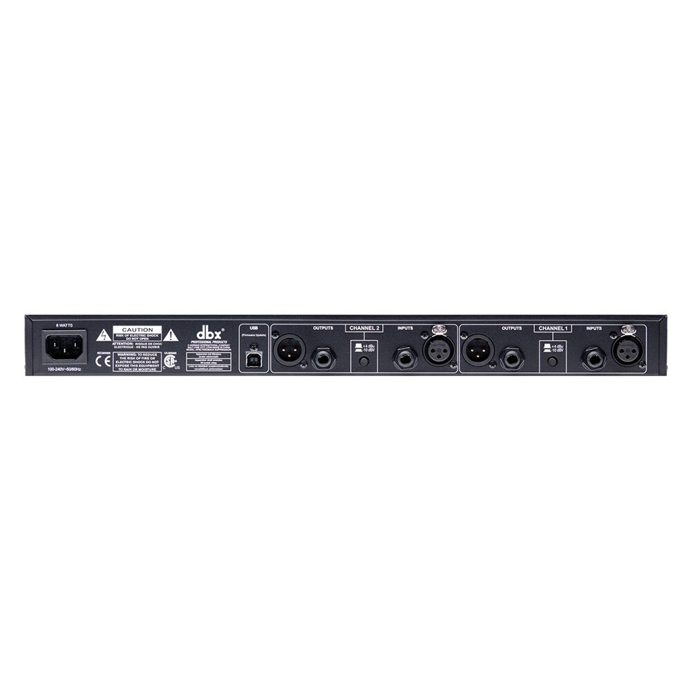 DBX AFS2 Dual-Channel Advanced Feedback Suppression Processor with LCD Display