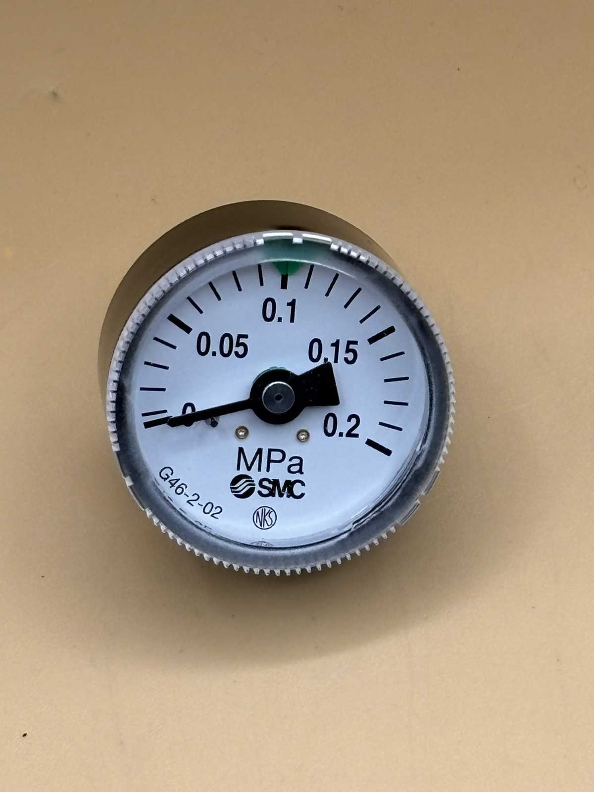 SMC Pressure Gauge (G46-2-02) General Purpose with Limit Indicator
