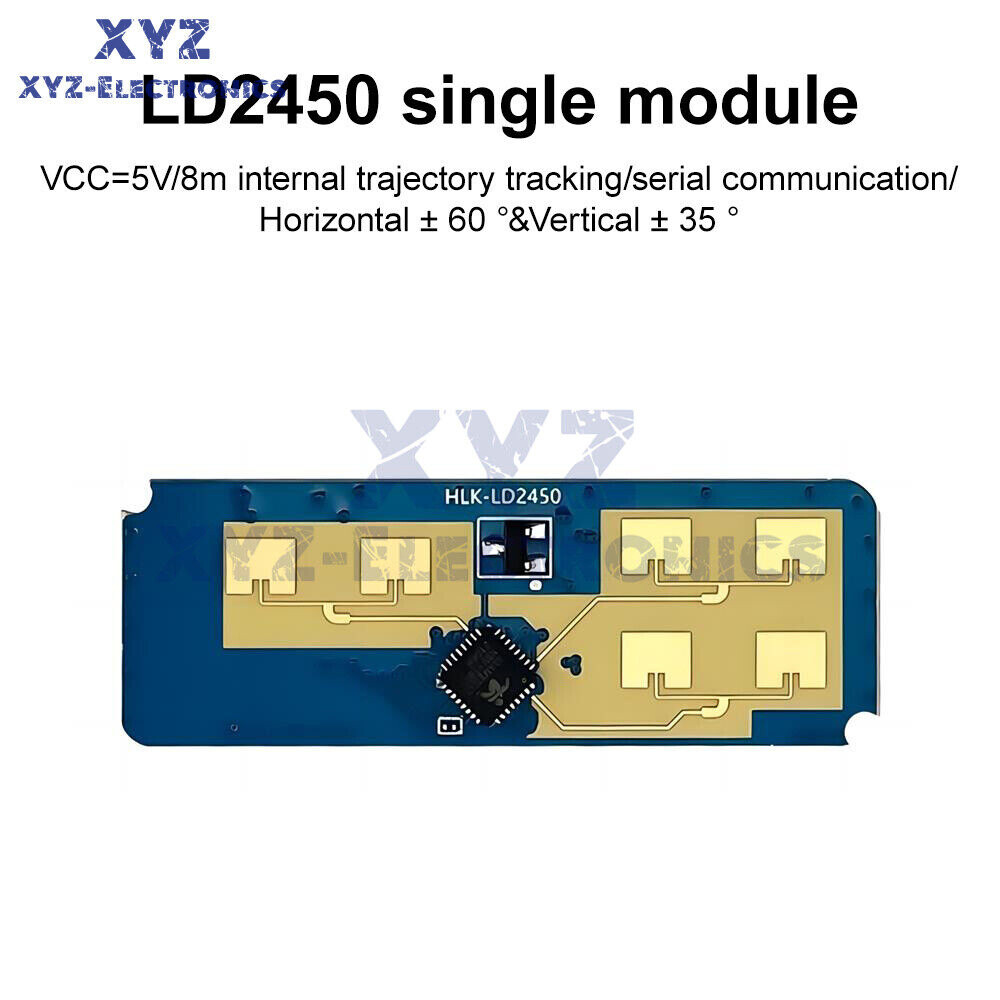 HLK-LD2450 DC5V 24G Human Presence Inductive Radar Sensor Motion Module Kit