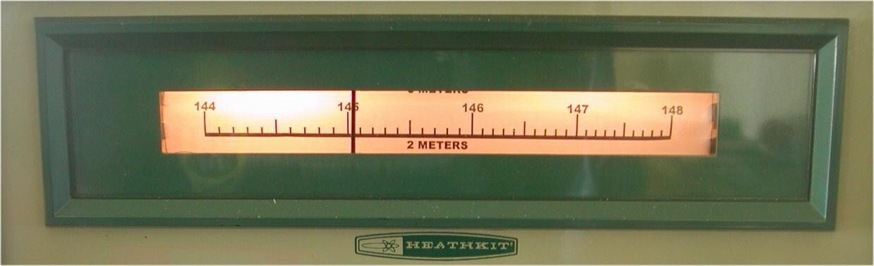 Heathkit replacement HG-10 / HG-10A Dial Scale 464-19