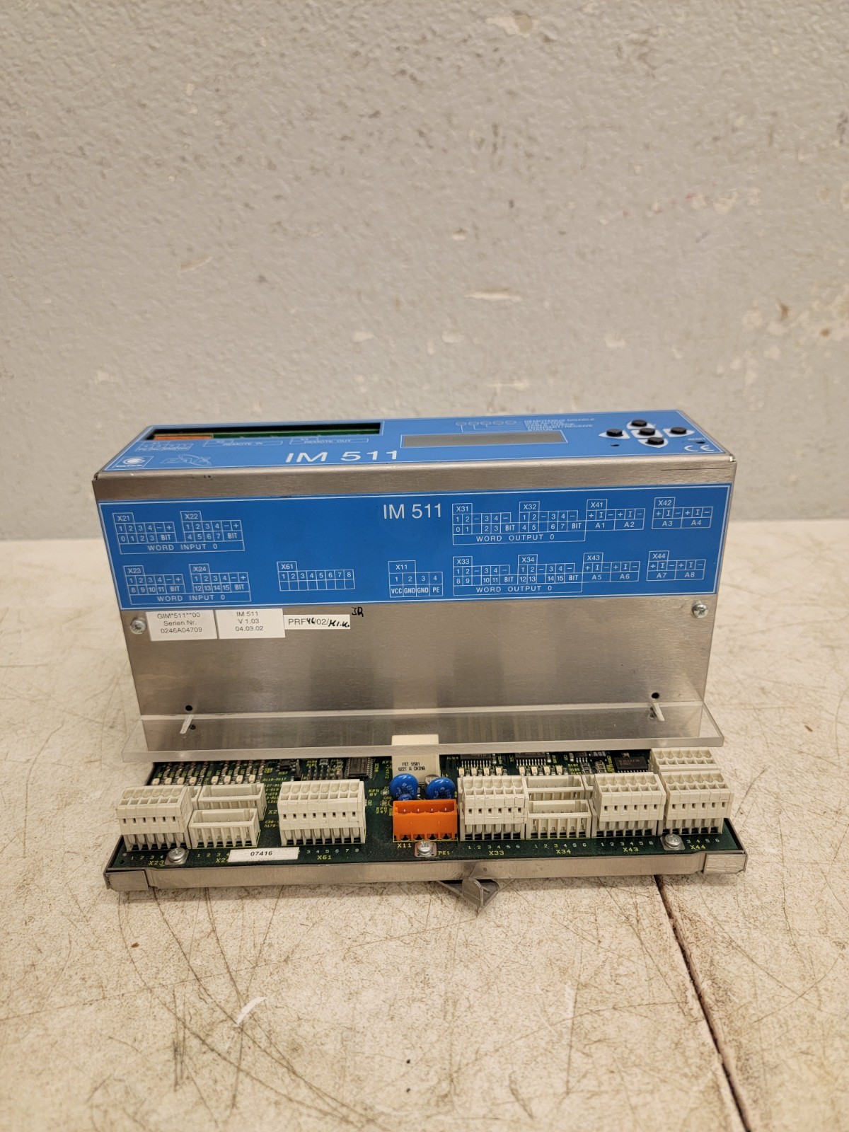 IM 511 - EAE CONTROLLER IM511 V 1.03