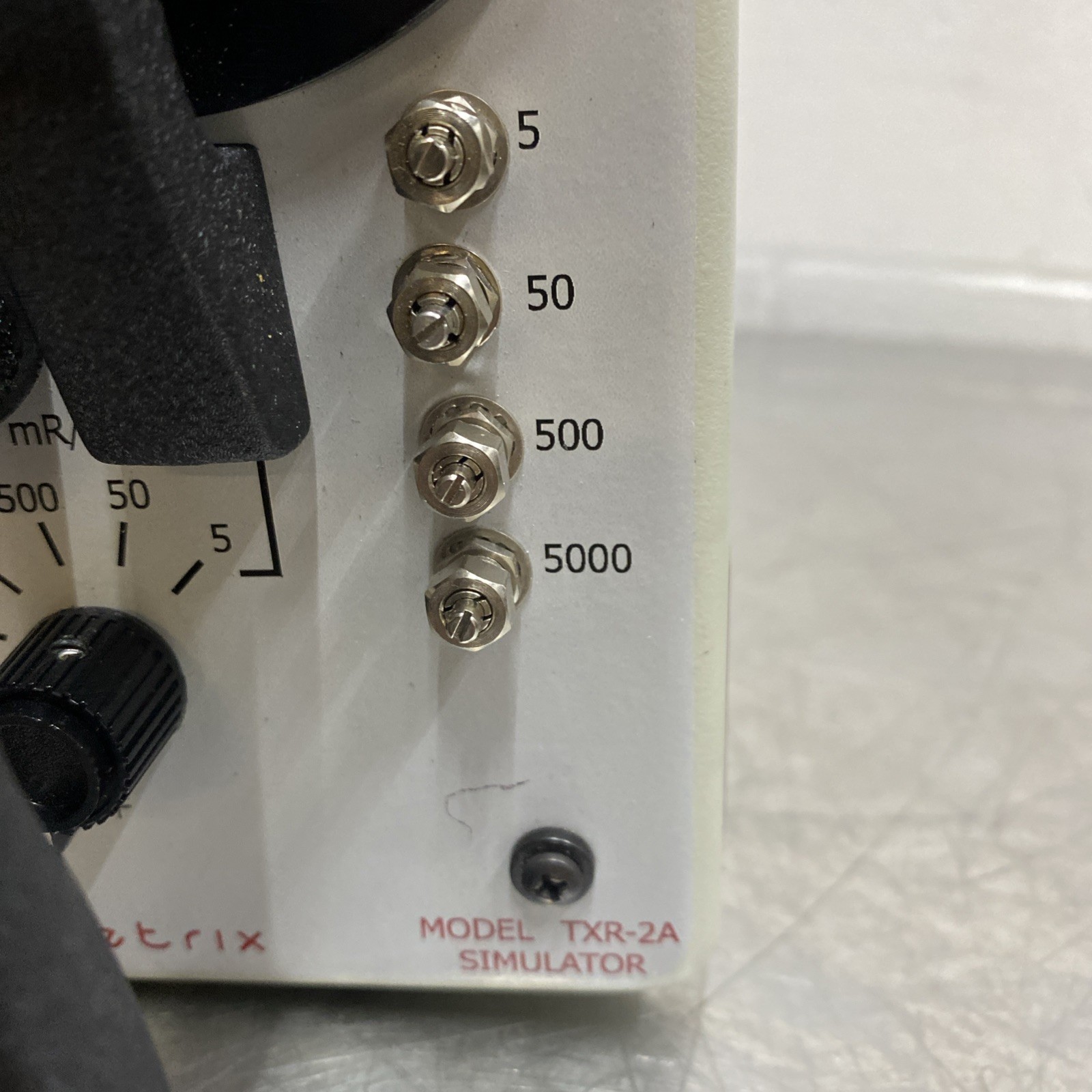 Teletrix TXR-2A Radiation Simulator And TXT-2A Remote Controller