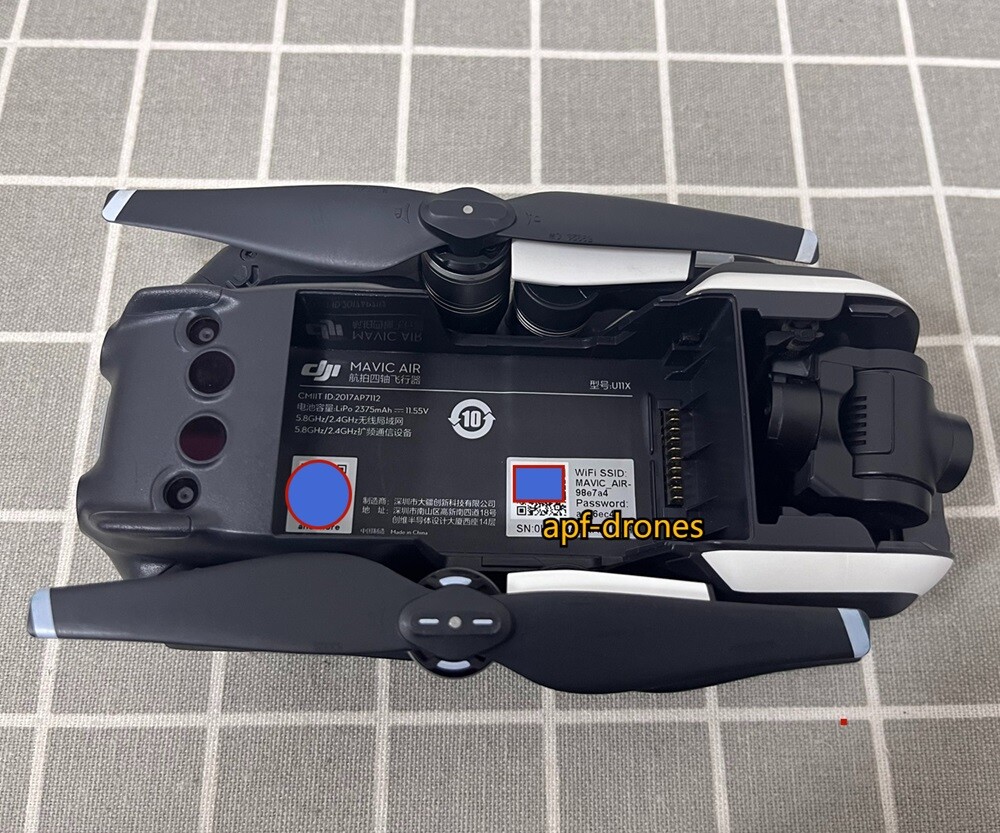 DJI Mavic Air 4K Camera Drone - No Battery/No Remote Controller/No Charger