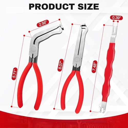 3PCS Electrical Disconnect Pliers, Upgrade Electrical Connector Pliers,