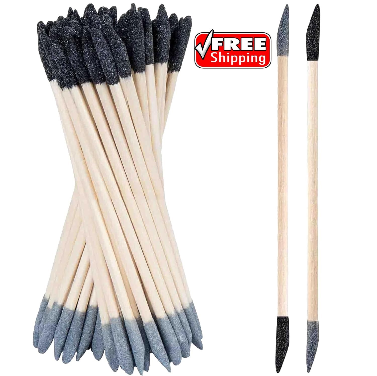 30 Pcs Double Ended Sanding Sticks Detailing Polishing Tool for Plastic Models