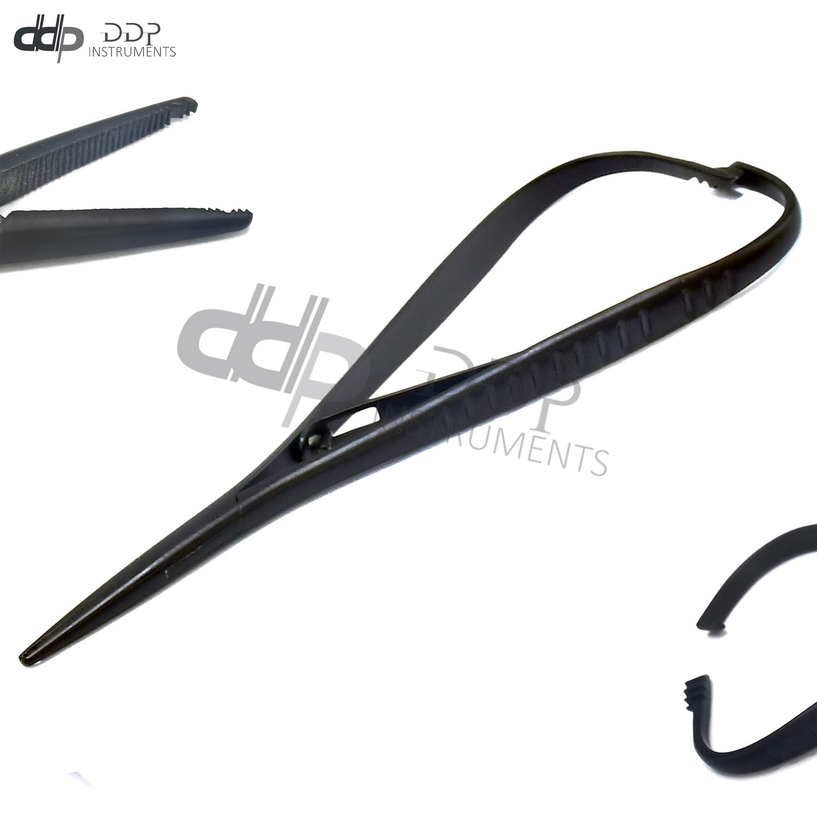 Dental Mathieu Black Needle Holder Hole Tip 14cm Pliers Orthodontics Instruments