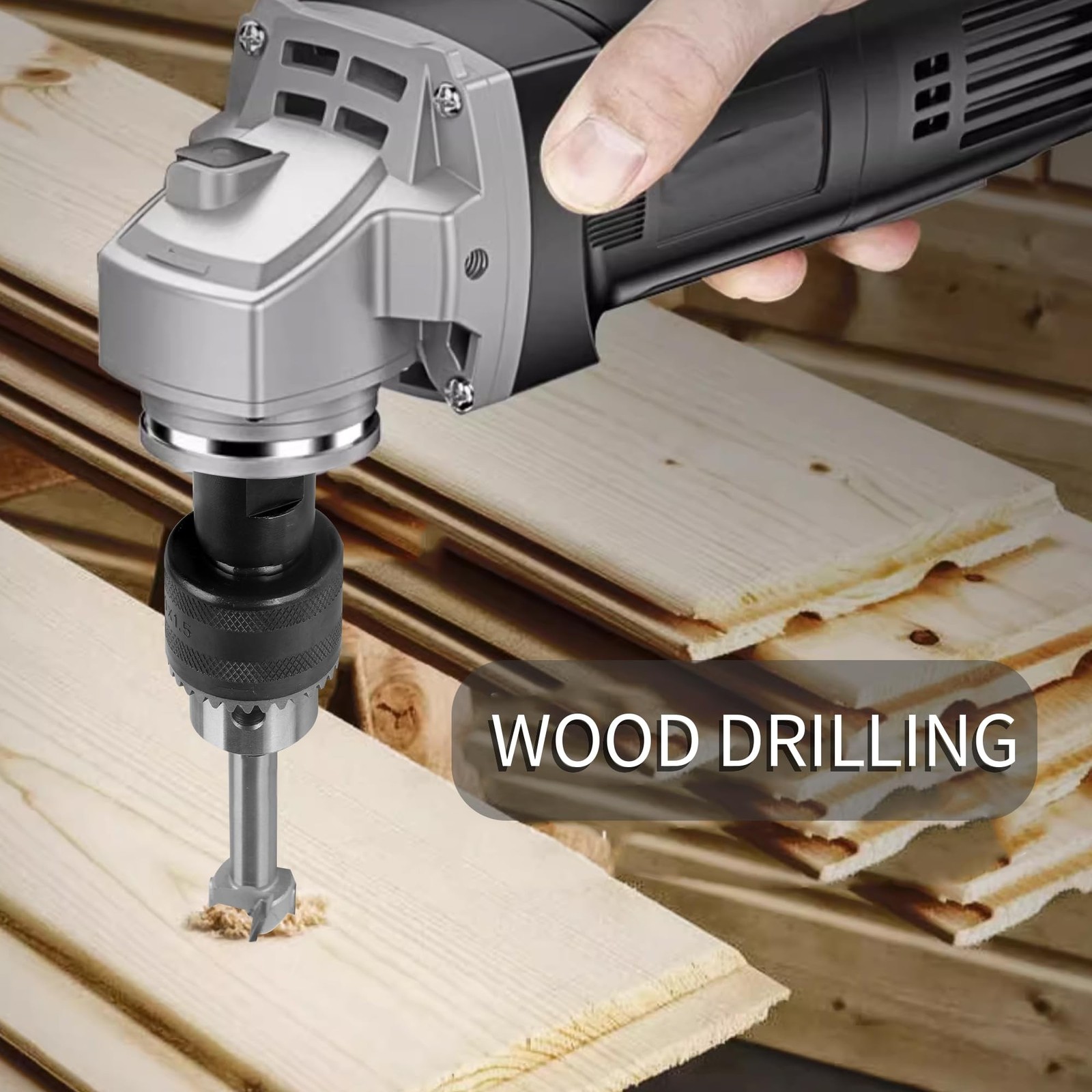 5/8-11 Angle grinding machine special conversion chuck, 1.5-10mm diameter met...