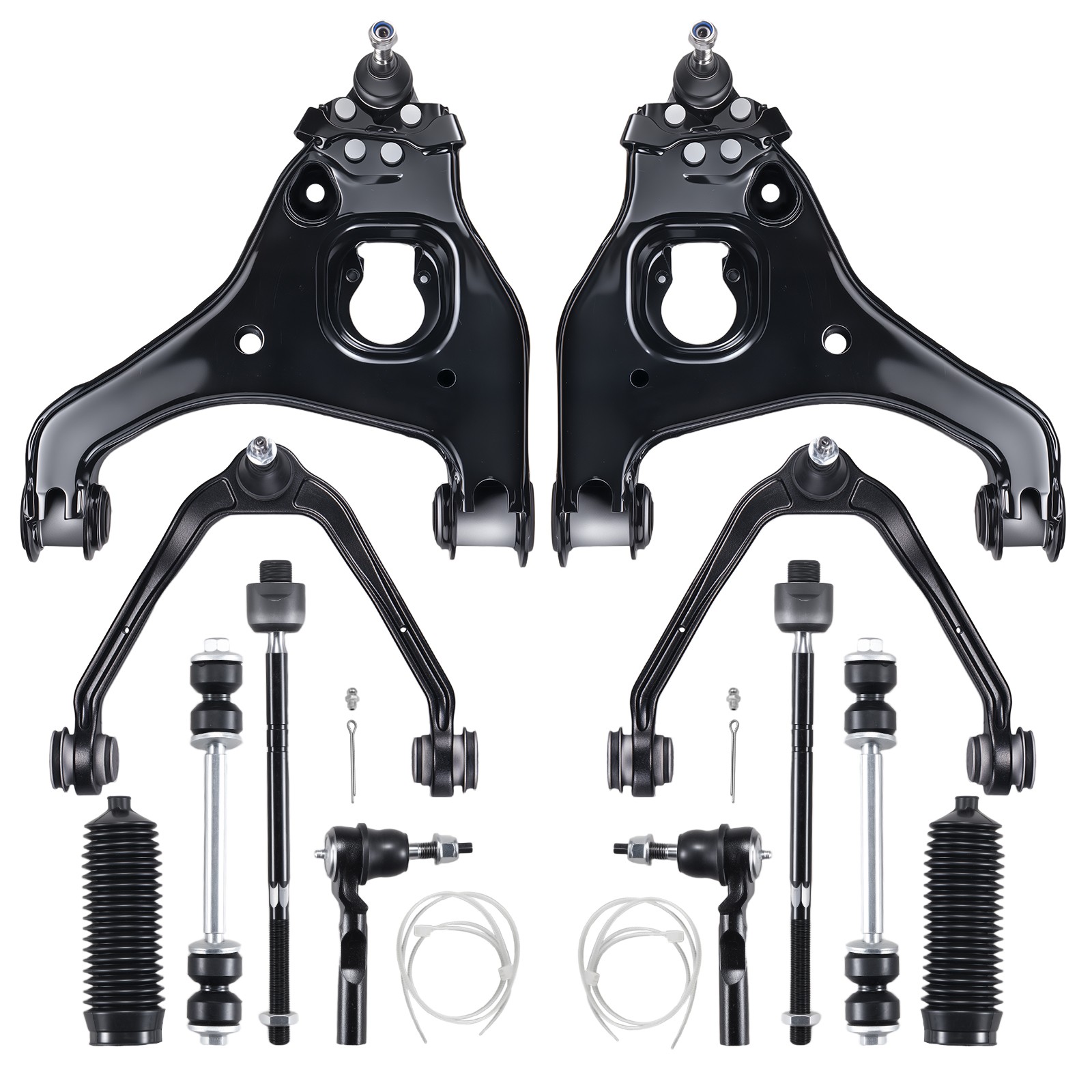 RWD Front Control Arms & Sway Bars Full Kit for 1999-2006 Silverado 1500 Sierra