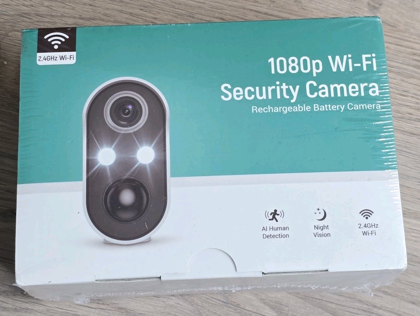 1080P Wifi Security Camera Wireless Outdoor with Rechargeable for Home Security