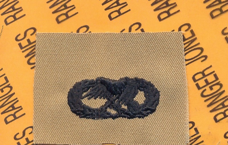 USAF Air Force Maintenance Qualification desert badge patch
