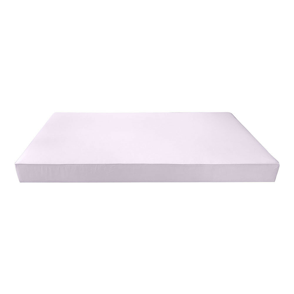 |COVER ONLY| Style 1 Crib Piped Trim Daybed Mattress Bolster Pillow Covers AD107