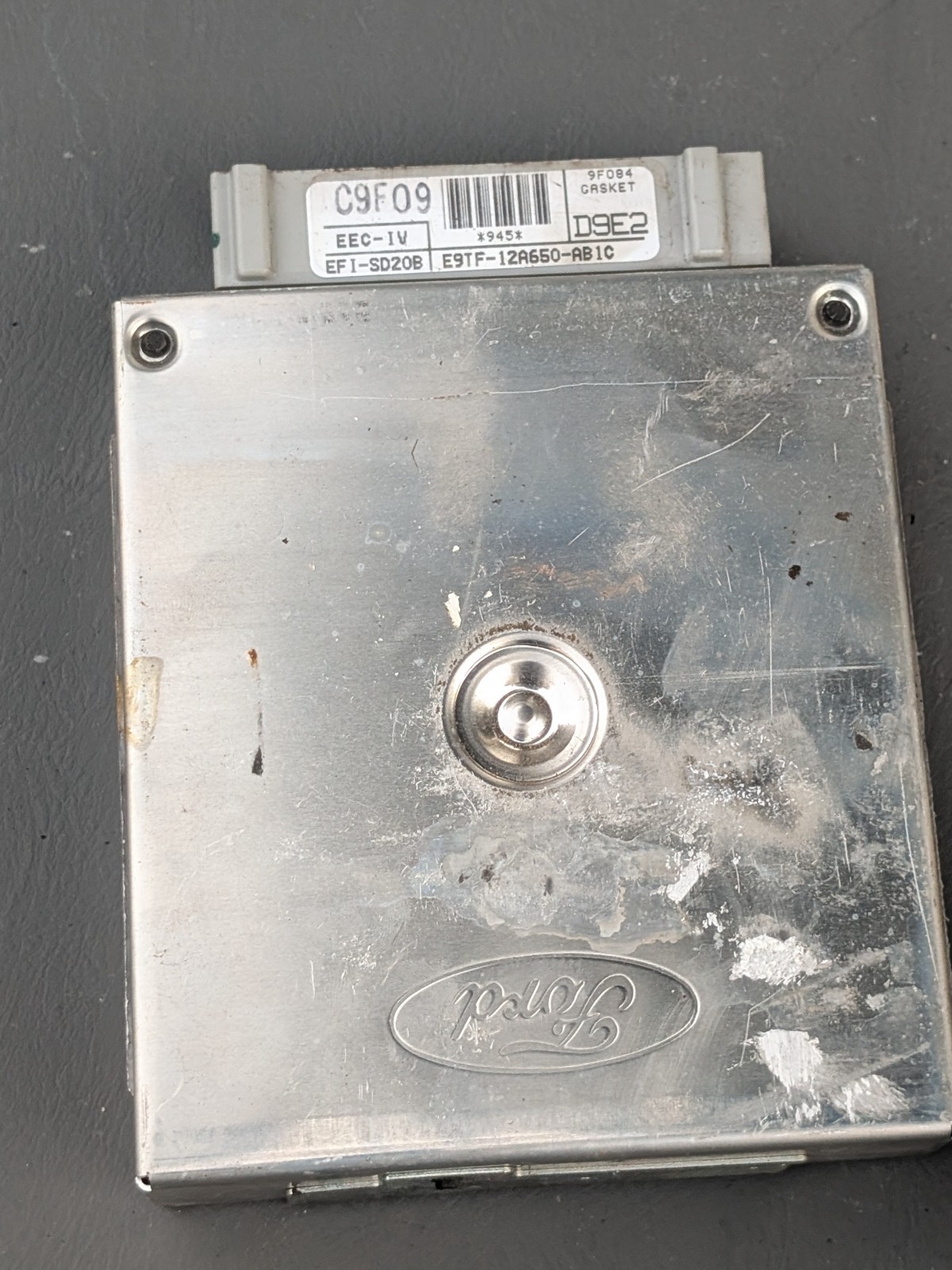 1994 Ford Truck 5.8L E9TF-12A650-AB1C Engine Computer ECM PCM ECU EFI-SD20B