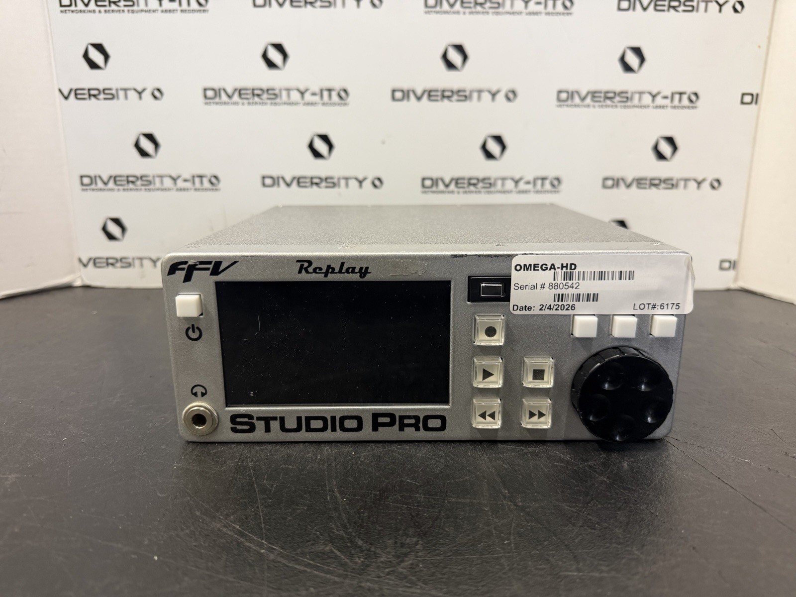 FFV Omega HD Studio Pro Replay Compact J2K Replay and Time-Shift System