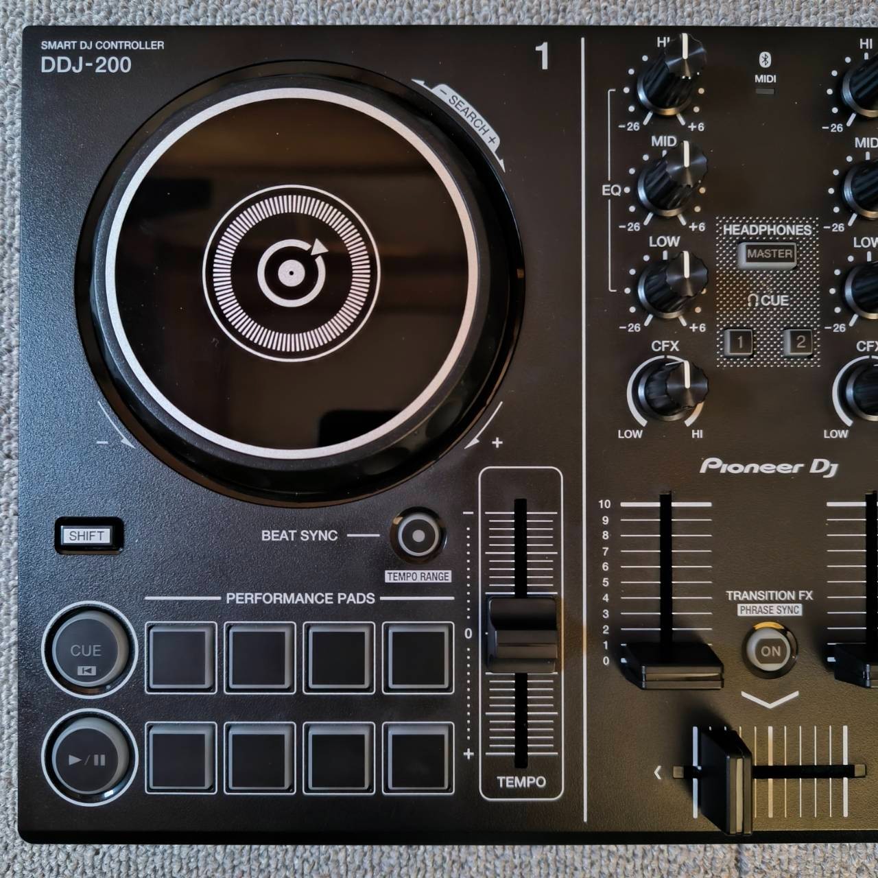 Pioneer DDJ-200 USB Bluetooth Smart DJ Controller Tested & Working From JP ※READ
