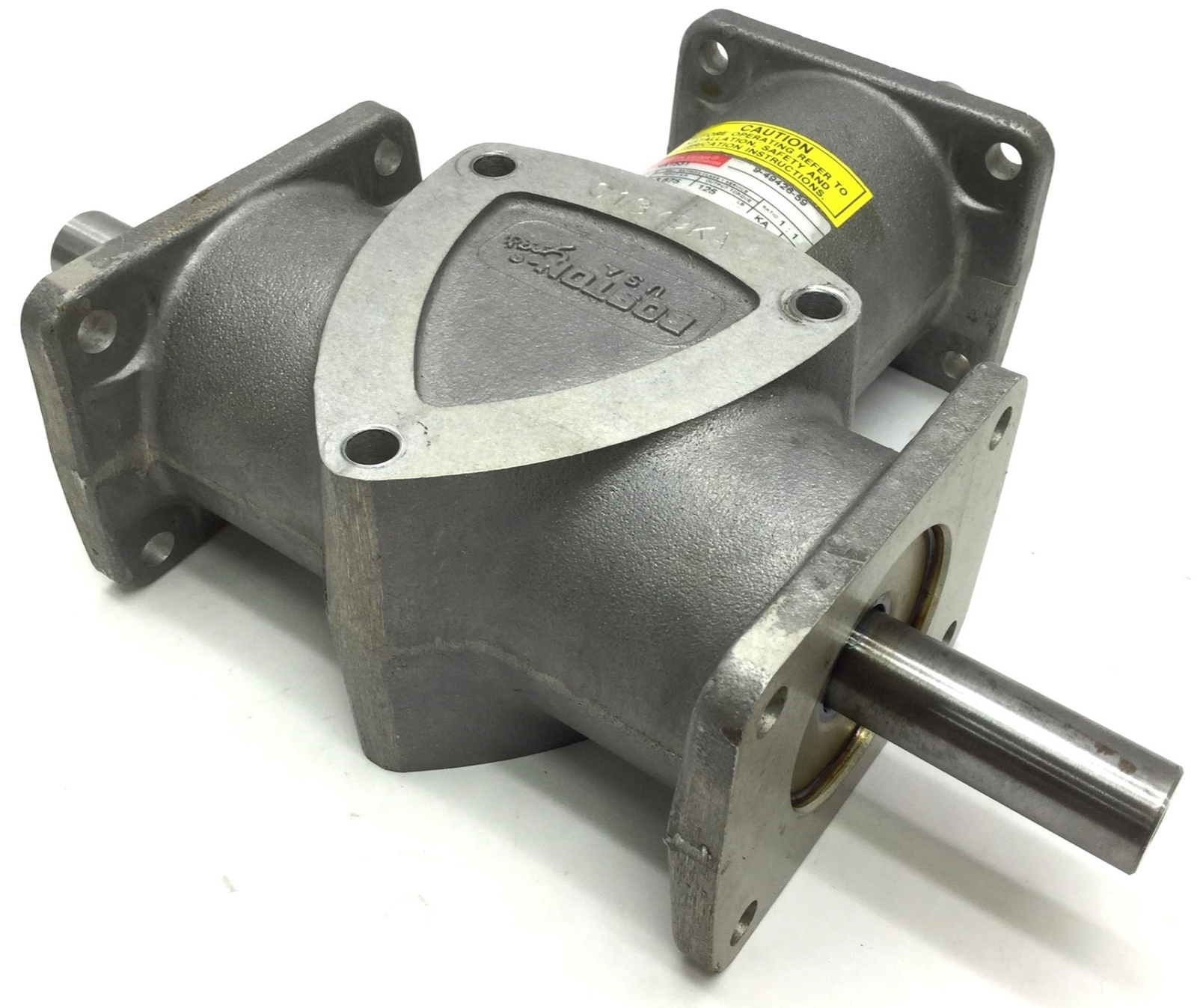 Boston Gear RA1531 Spiral Bevel Gear Right-90, Ratio: 1:1 In: 3.675HP 1750 RPM