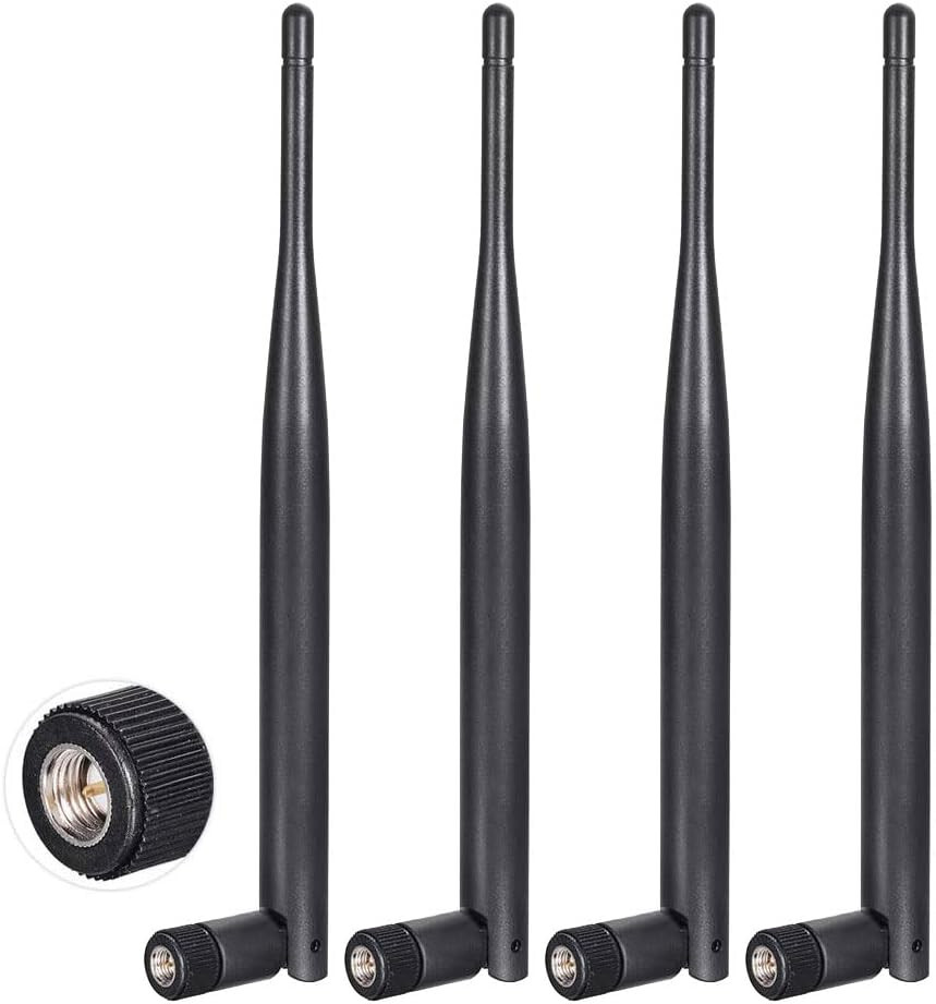 4pcs 4G LTE Antenna SMA Male 6dBi for Trail Game Camera Outdoor Security Camera