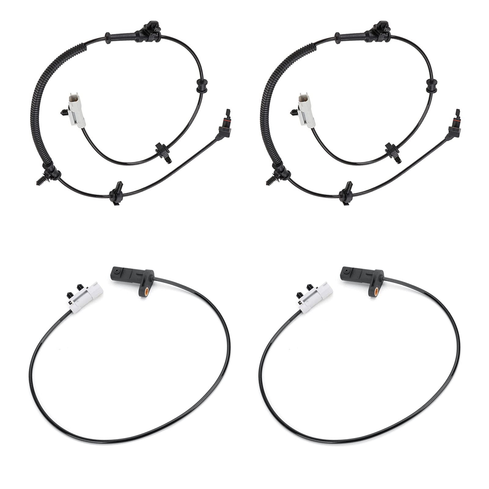 1Set ABS Wheel Speed Sensors Front Rear Left Right 56044144AD 56044144AC 5604...