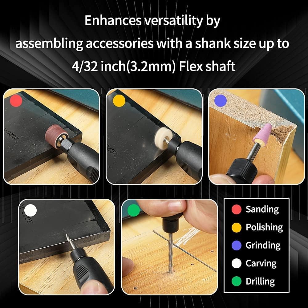 Mini Bench Grinder with Variable Speed for Polishing, Buffing, and Jewelry ...
