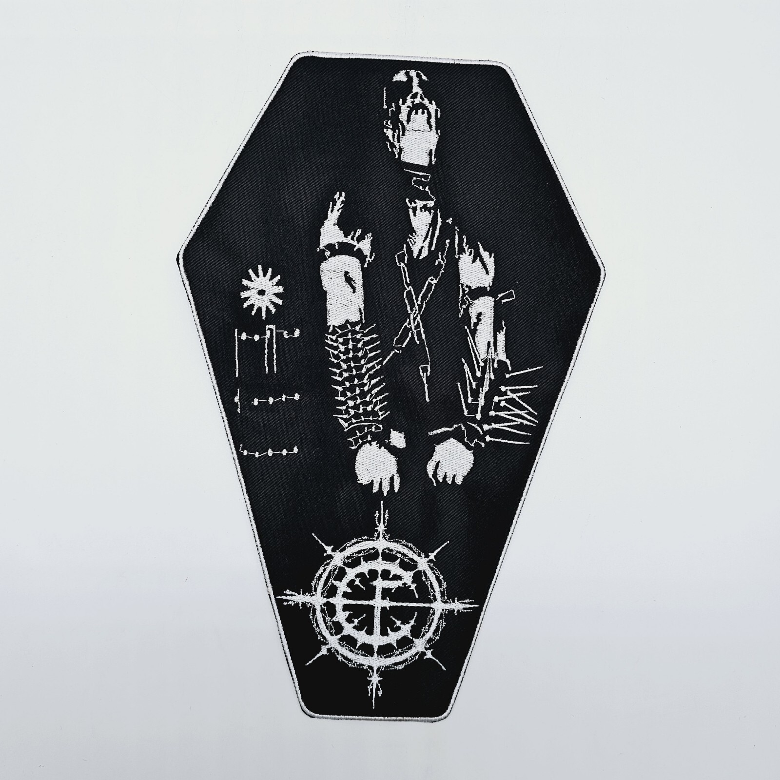 Carpathian  Forest Coffin EMBROIDERED Back Patch