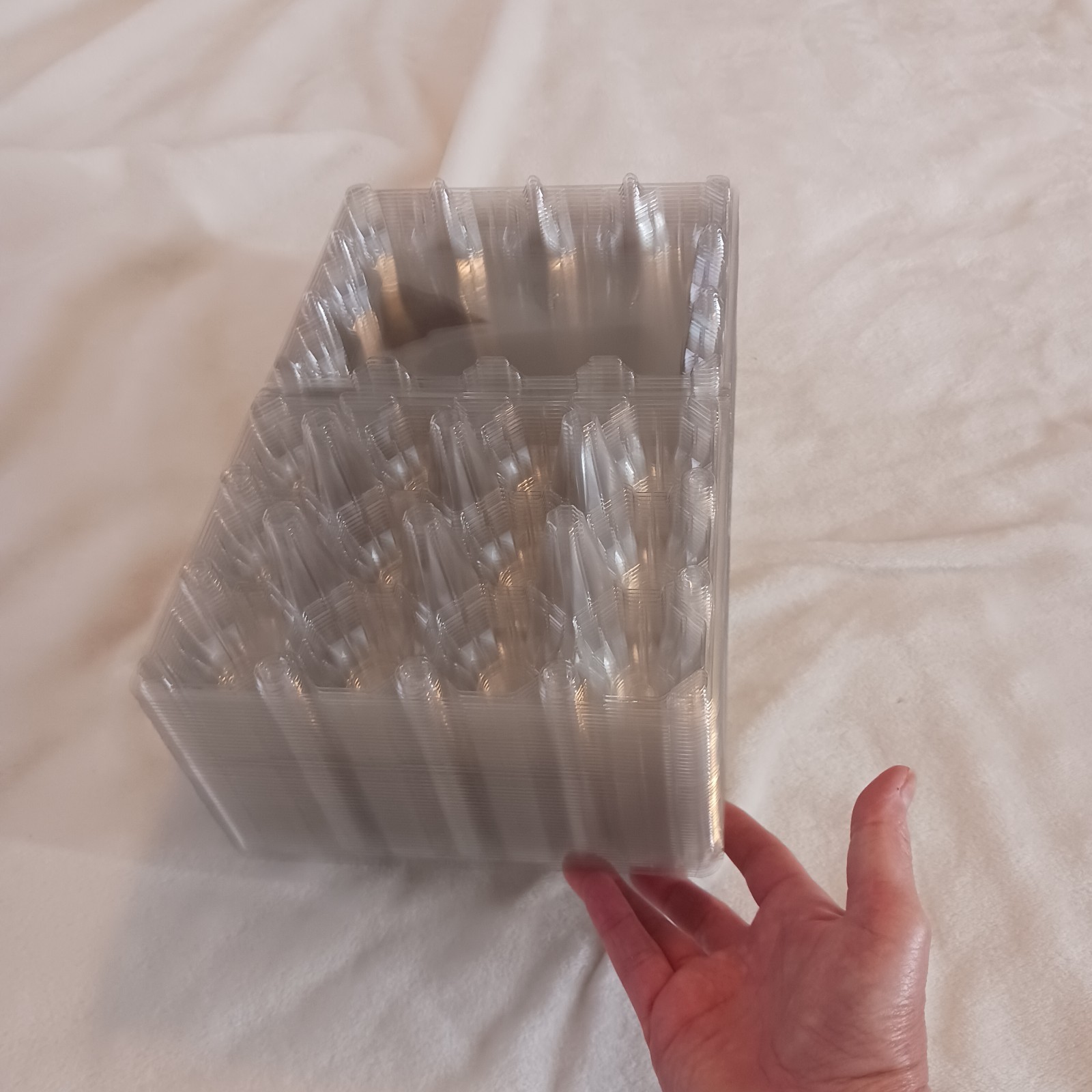 49 Egg Cartons  Bulk Plastic for 12 Eggs Clear Egg Cartons
