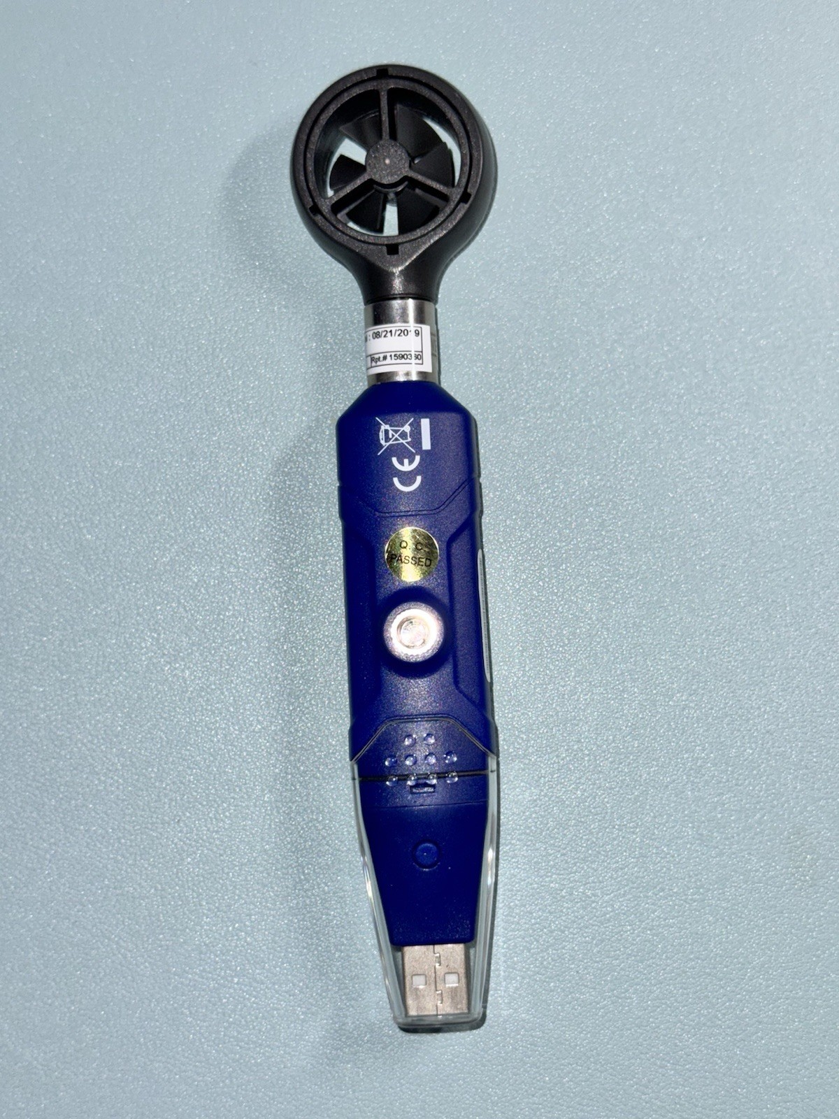 Digi-Sense Data Logging Vane Anemometer W/ NIST - Open Box Never Used