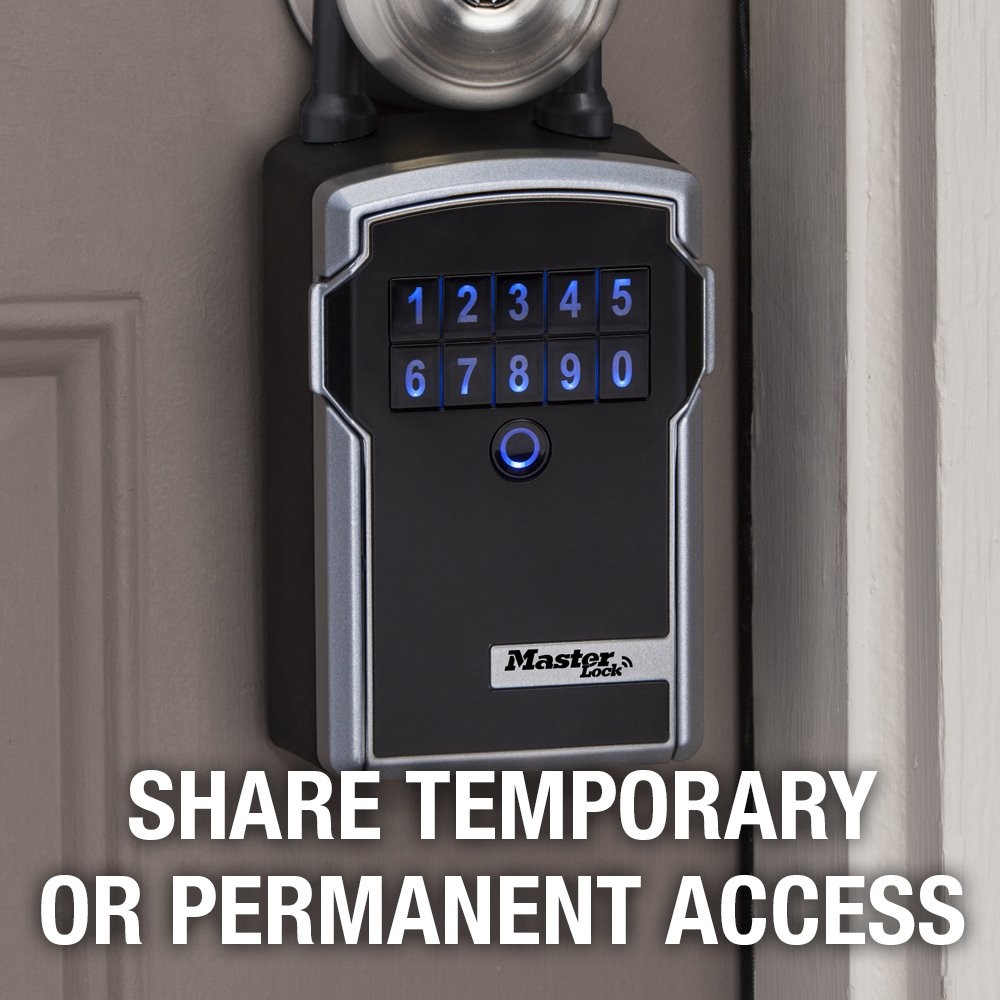 Master Lock Key Lock Box with Code, Outdoor Lock Box for Realtors, Property