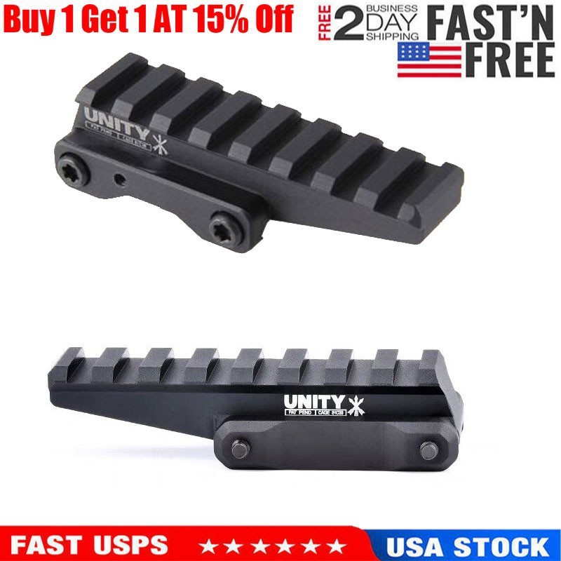 NEW Sealed Unity Tactical FAST Optics Riser Black  FST-ORB-USPS FAST FREE SHIP