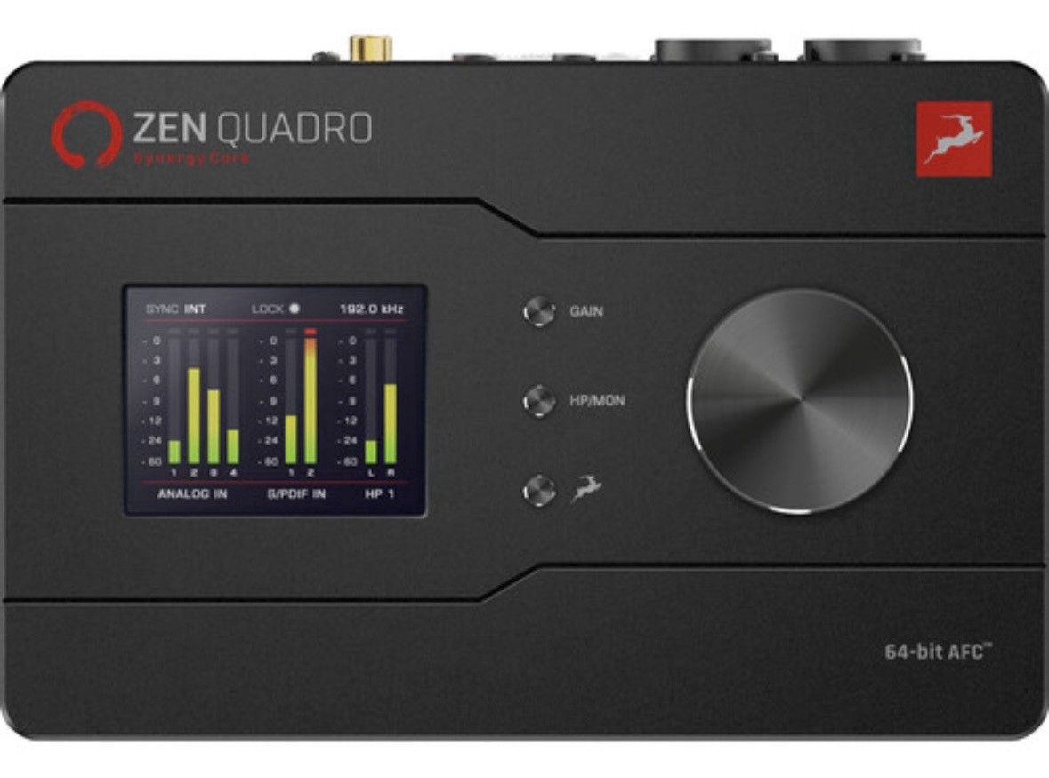 Antelope Audio Zen Go Synergy Core Desktop USB Type-C Audio Interface