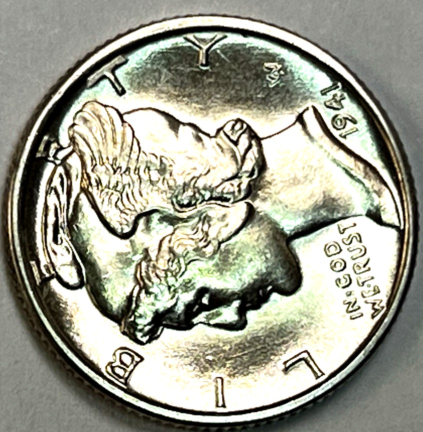 1941-D MERCURY DIME FSB *PRISTINE GEM** PL **BASICALLY FLAWLESS FULL LUSTER