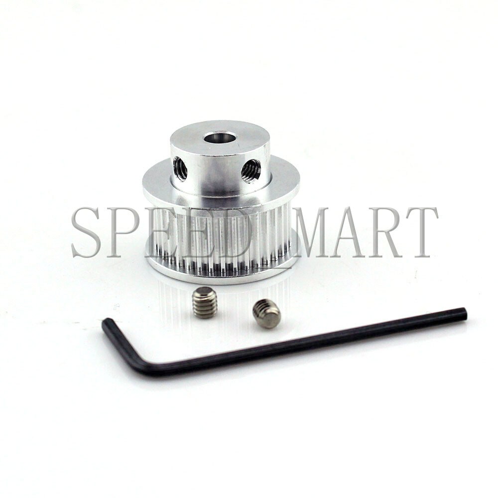 1pcs GT2 40T Aluminum Timing Belt Pulleys 10mm Bore 11mm Teeth Width 3D Printer