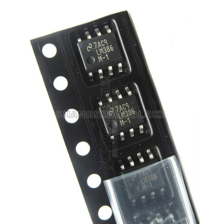 10PCS LM386M-1 LM386 SOP-8 AUDIO POWER AMPLIFIER IC NEW