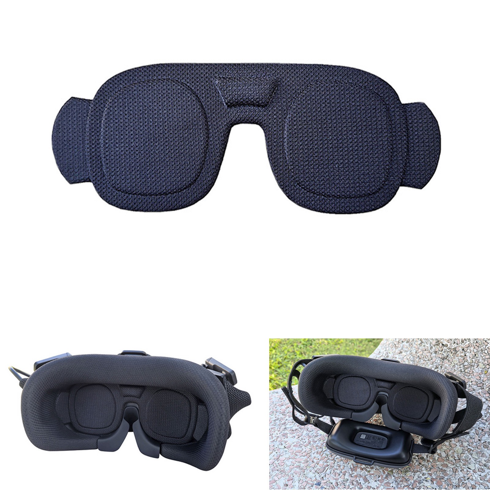 For DJI Goggles N3 Headset Foam Eye Mask Shade Cover Dustproof Protective Cover