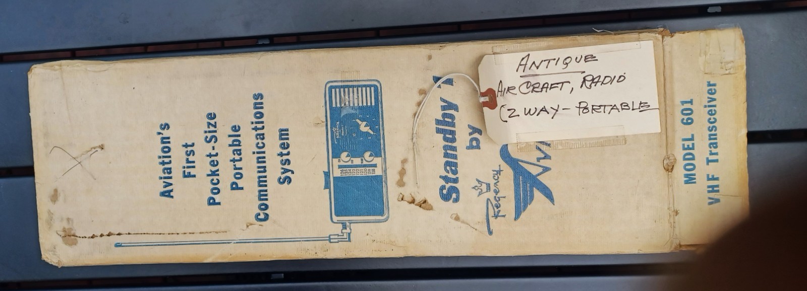 Regency Standby 1 Aviation Transceiver still in box