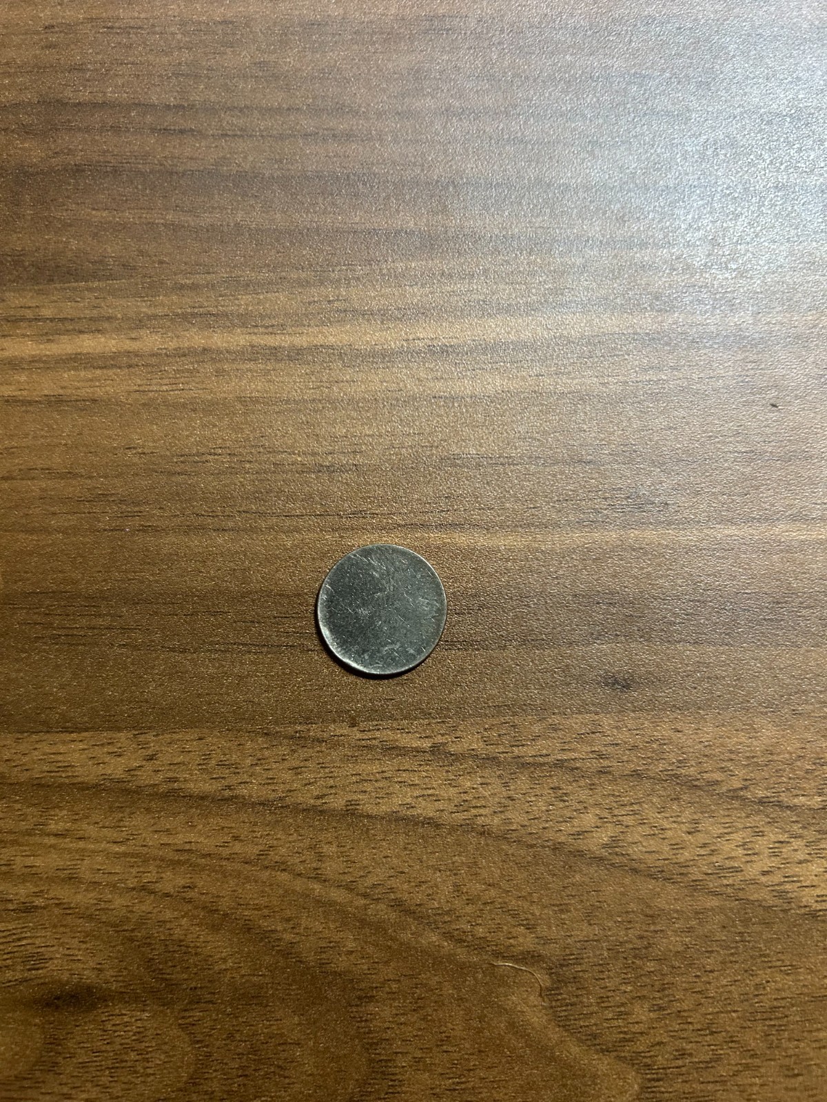 Roosevelt Dime 10c ERROR - Unstruck Blank Planchet