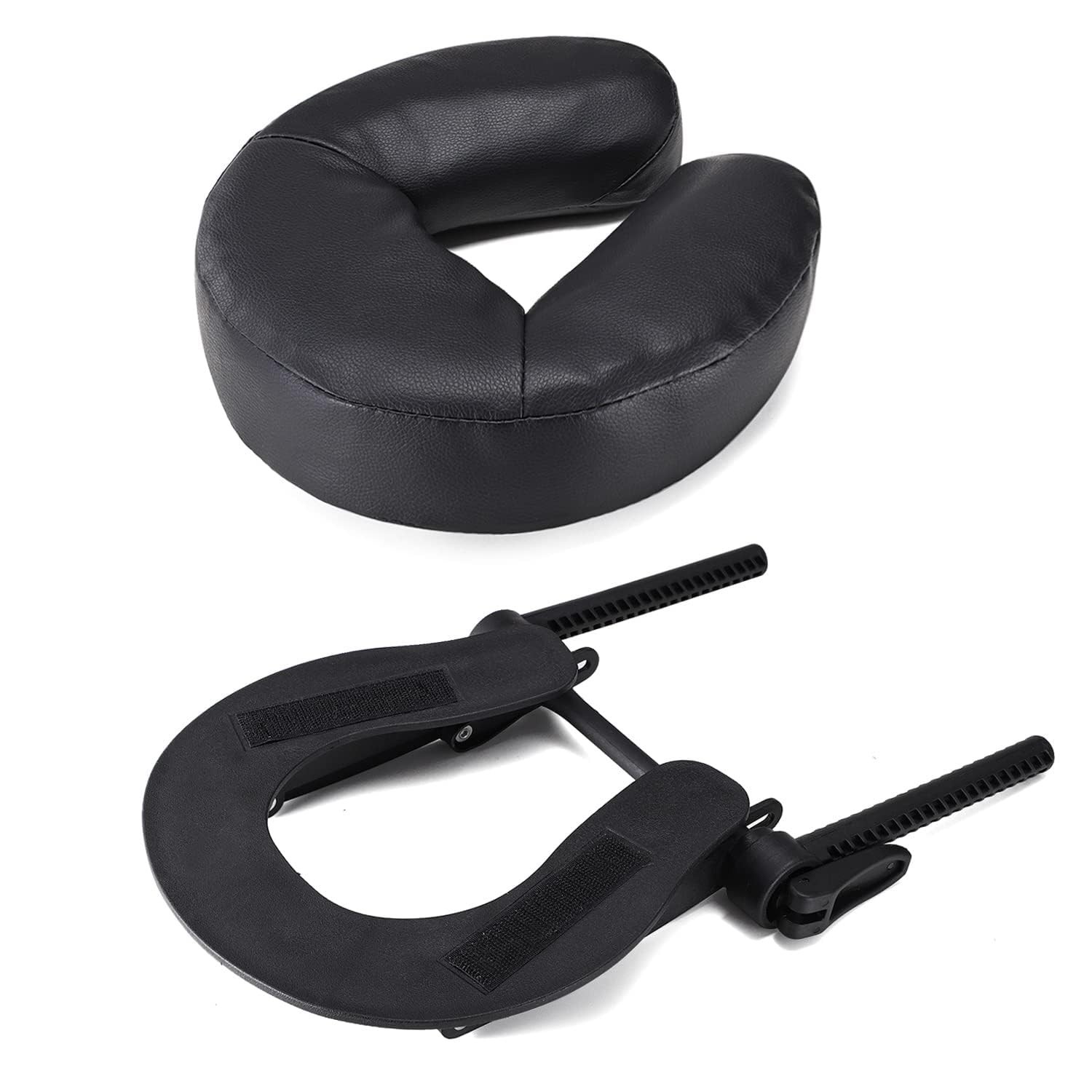 Adjustable Massage Table Face Cradle & Cushion, Spa Bed Headrest Pillow Support,