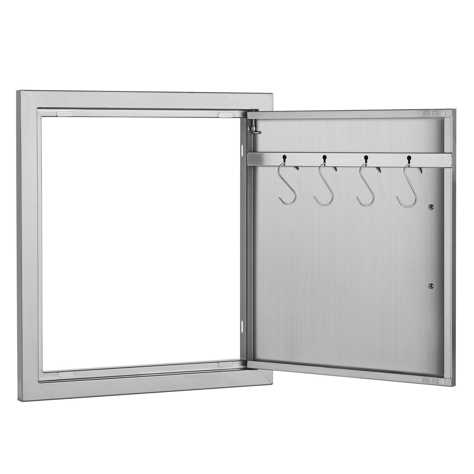 Flush Mount Stainless 18x20in BBQ Door Reversible