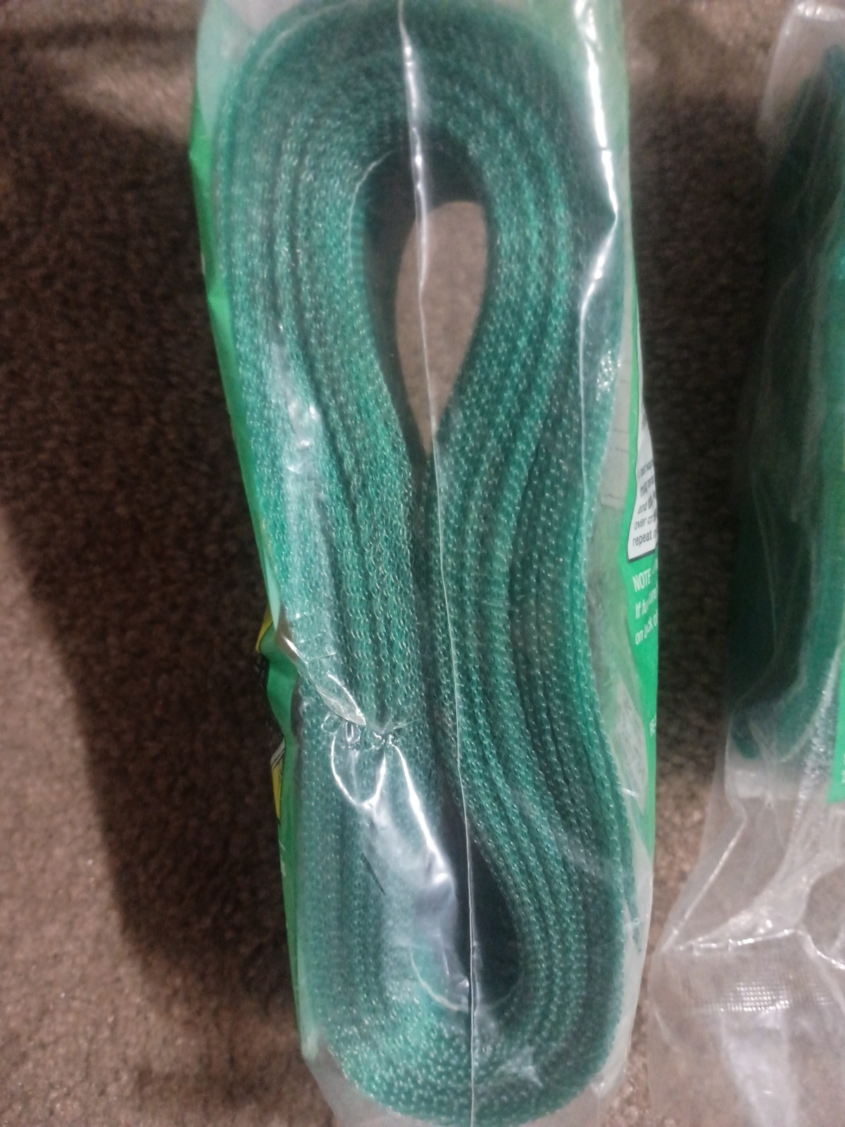 Lot of 2 Frost King Lawn Chair Webbing Green 39’ L x 2.25" W PW39G New