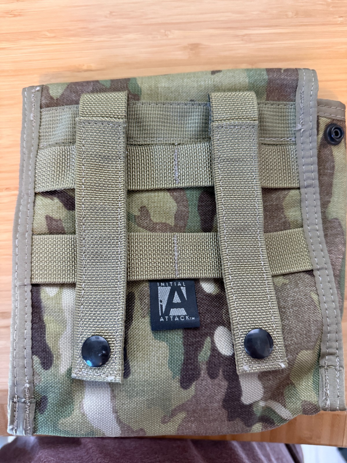 Pair Initial Attack Multicam MOLLE Large Utility Pouches GP USA Made