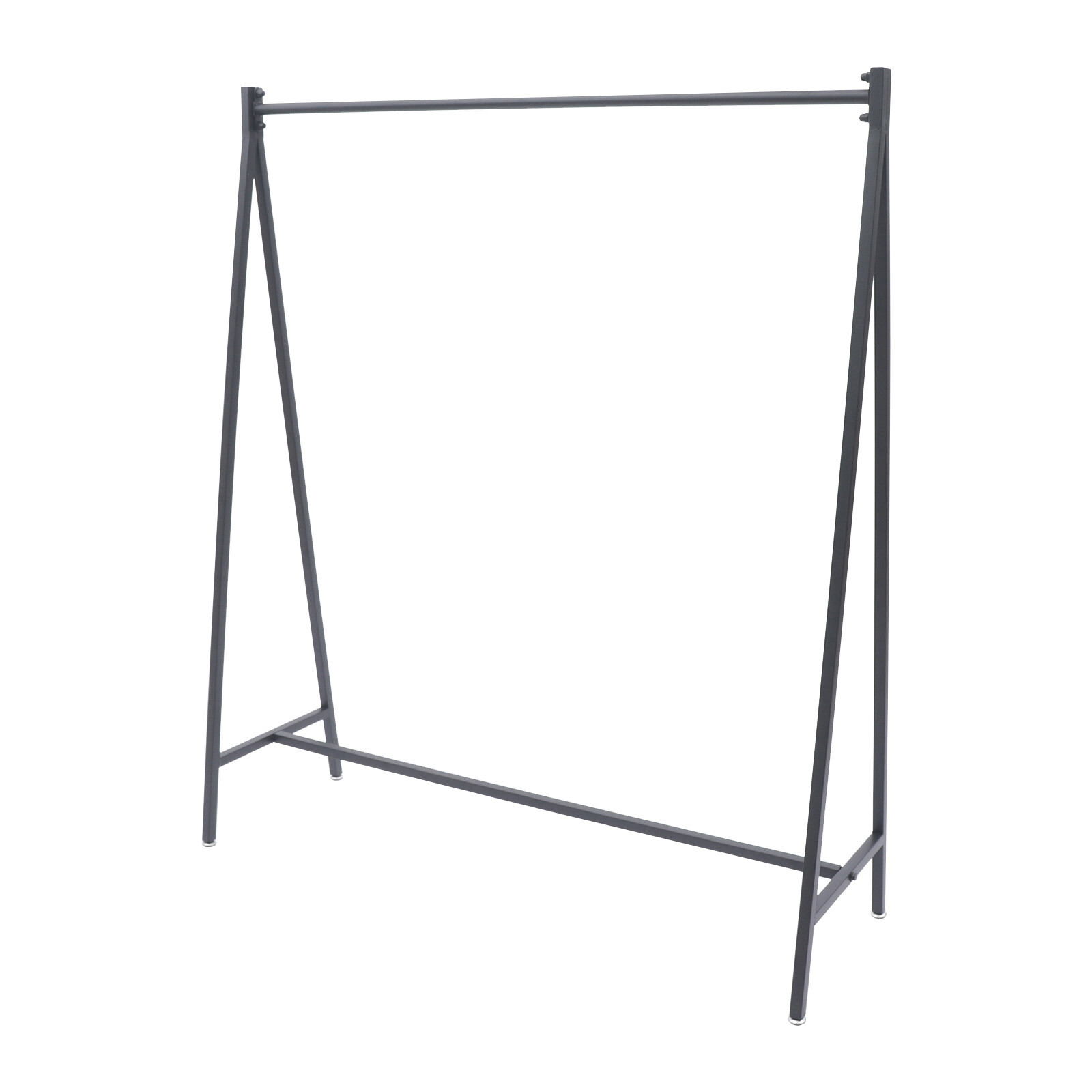 Black Metal Clothes Rack Garment Hanger Clothes Display Stand For Clothing Store
