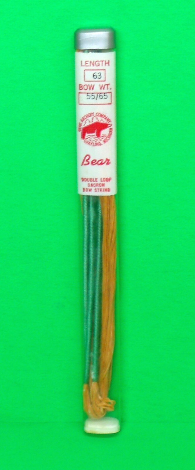 Original Bear Archery Recurve Bow Replacement String - 63" AMO - 55 to 65#