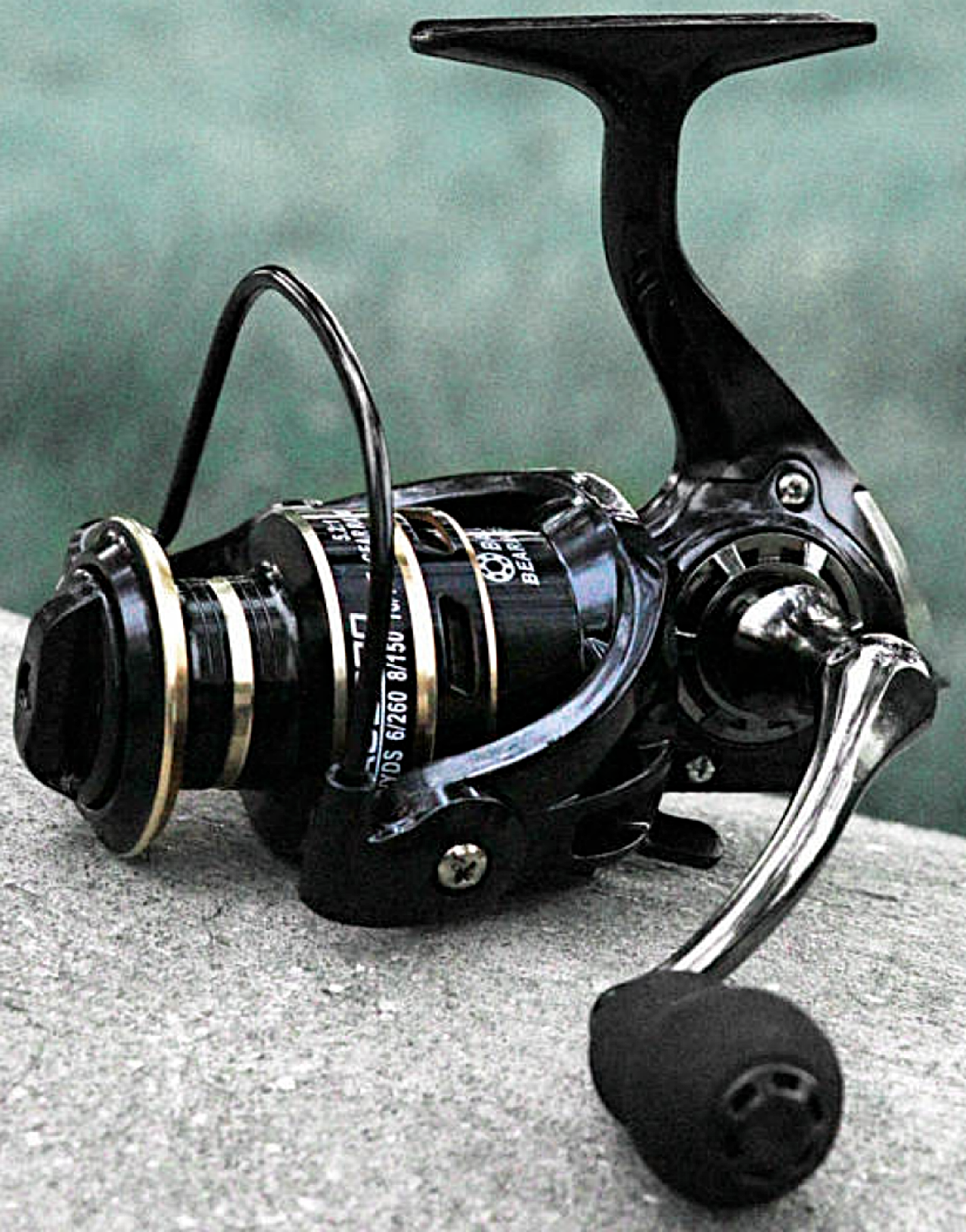 12BB Spinning Fishing Reel 5.2:1 Freshwater Saltwater Right Left Metal Spool New