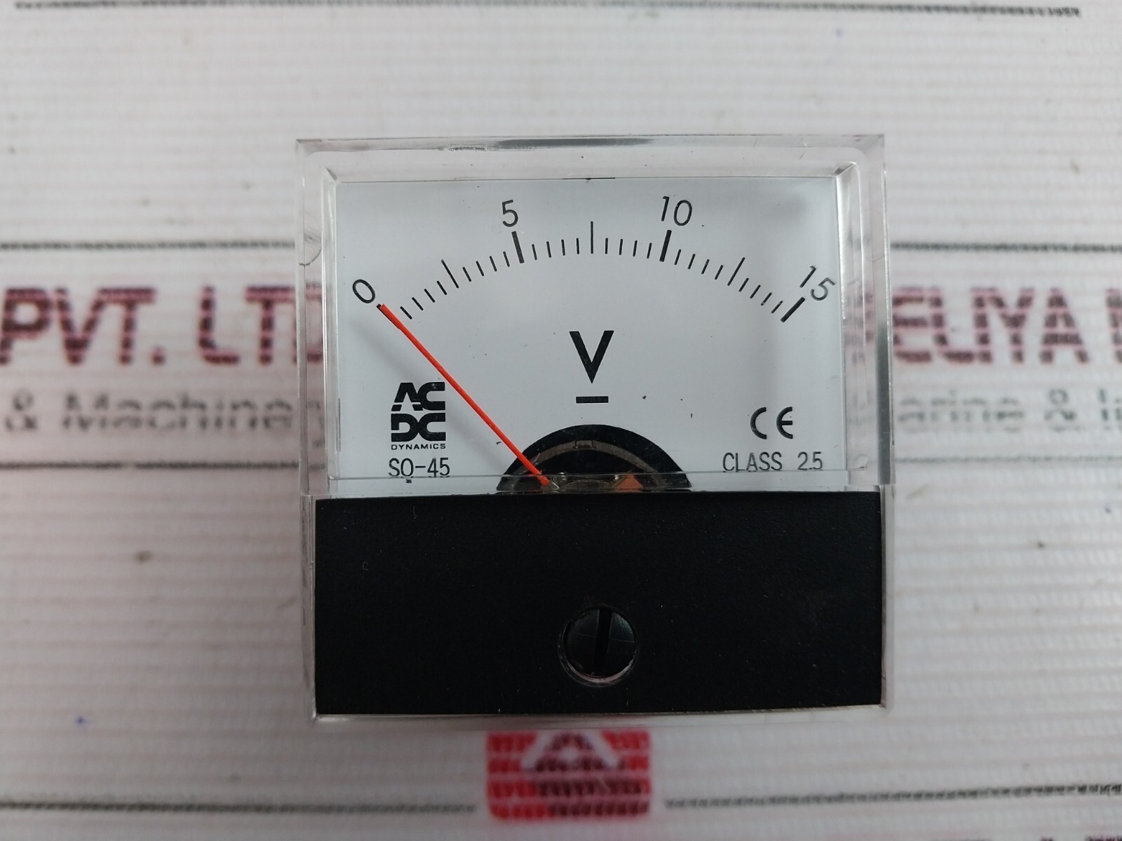 ACDC Dynamics SQ45 50x50 Voltmeter 0-15V