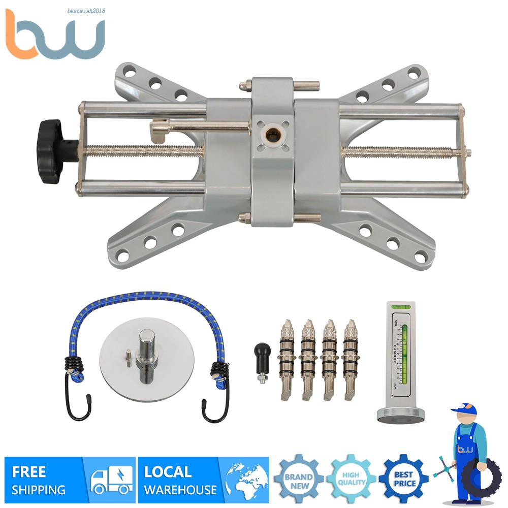 3D DSP Wheel Alignment Rack Tool for Camber Caster Gauge Rim Mount 11''-25'' New