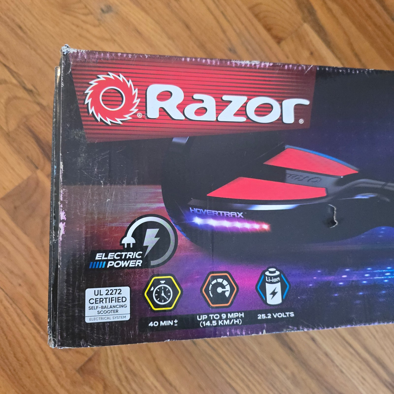 Razor Hovertrax Lux - Black/Red