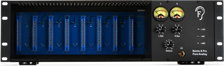Fredenstein Bento 8 Pro Pure Analog 8-slot 500 Series Chassis