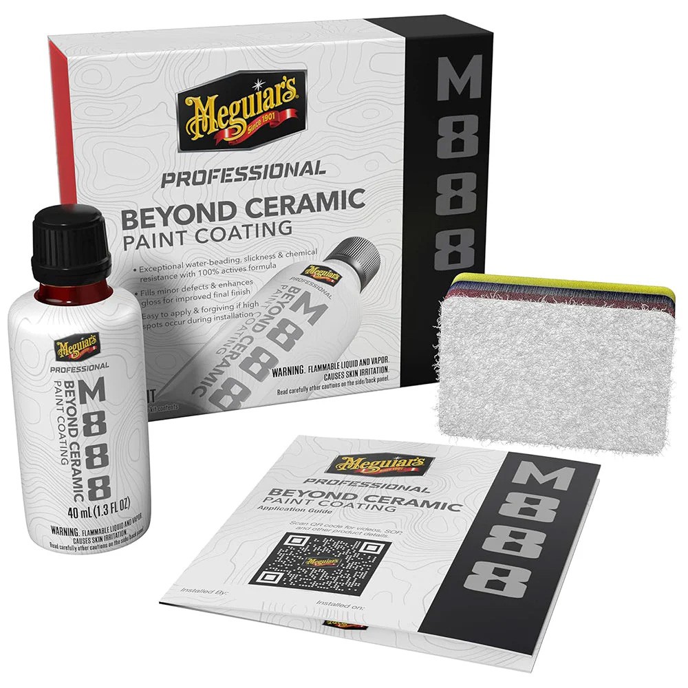 Meguiar’s M888 Beyond Ceramic Paint Coating 1.3oz Kit Multi-Year Protection