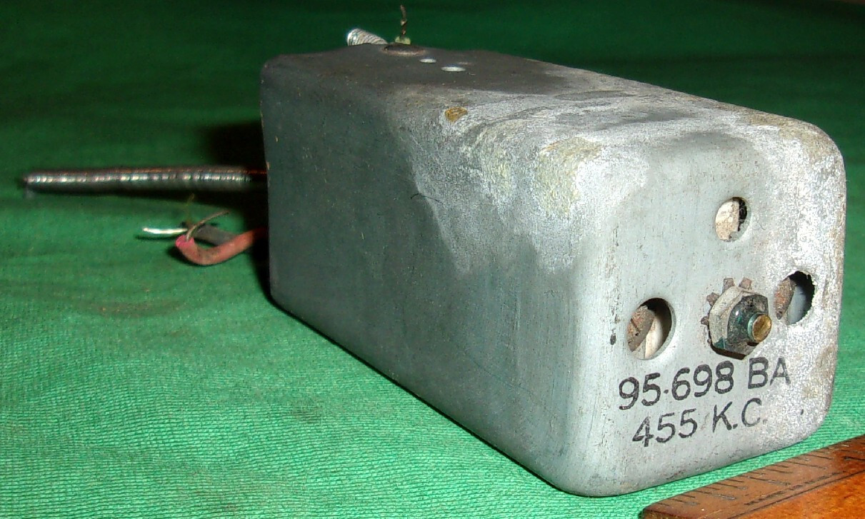 Zenith 95-698BA IF Transformer 455KC Good Windings! 1930's