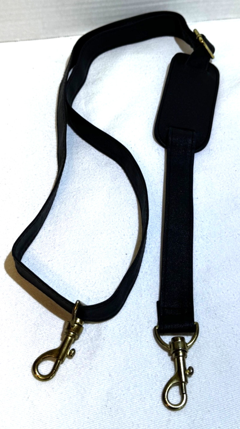 Shoulder Strap Black Purse Handbag Laptop Bag Computer Briefcase Adjustable